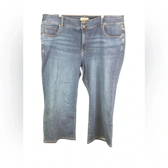 Lane Bryant High Rise Boot Cut Jeans with Flex Magic Waistband (Size 26) - Picture 1 of 2